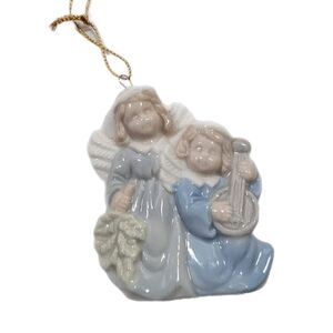 Vintage Porcelain Angles Ornament